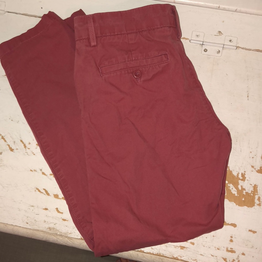 Red Levi Chinos
